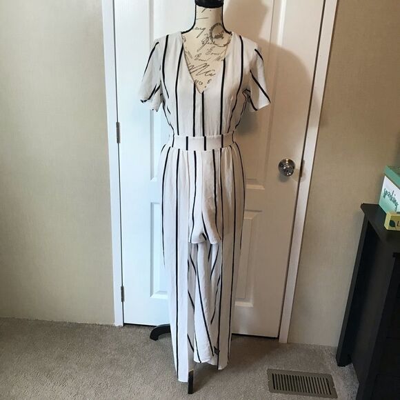 Crystal sky  romper with duster size 7 blue white - Picture 7 of 16